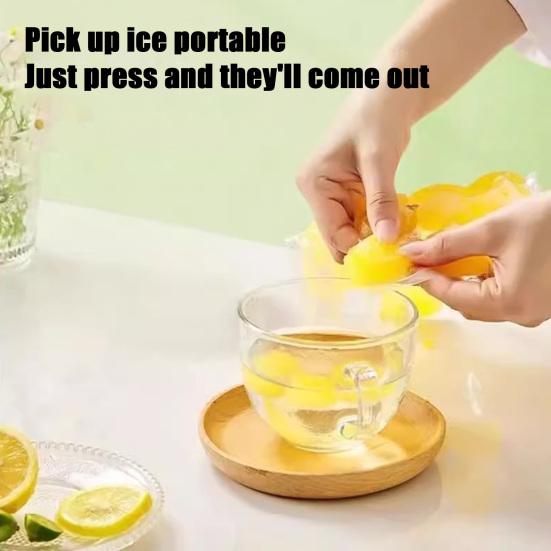 Yousheng Одноразовые пакеты для льда Самозапечатывающиеся пакеты для приготовления льда Легко извлекаемые Штабелируемые пакеты со льдом для коктейлей Вина Замораживатель
