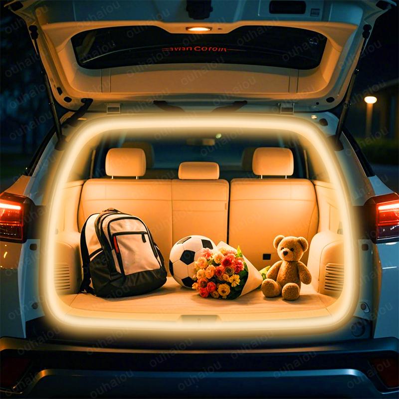 Для серии Toyota Corolla Yaris Cross подсветка багажника Атмосферная подсветка модификация света Светодиодная полоса подсветки заднего багажника Белый теплый белый