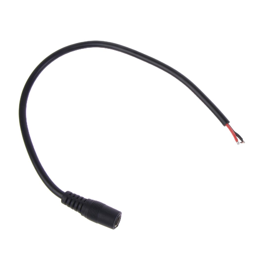 Разъем-пигтейл постоянного тока 2,1 мм x 5,5 мм папа-мама для камеры видеонаблюдения и адаптера питания 12 В 10 А 120 Вт