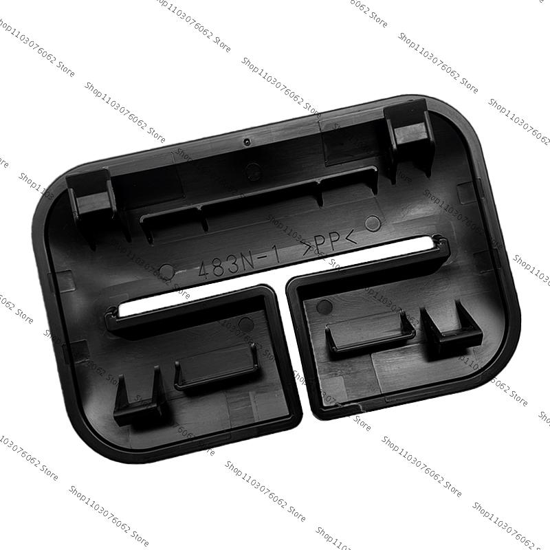 Для Nissan Qashqai 2016 2017 2018 2019 2020 2021 Автомобильный ремень безопасности заднего сиденья Отделка крышки панели ряда ремней безопасности Отделка крышки