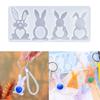 Customizable Animal Keychain Mold Personalized Keys Chain Mold Alternative Animal Keychains Making Silicone Mold