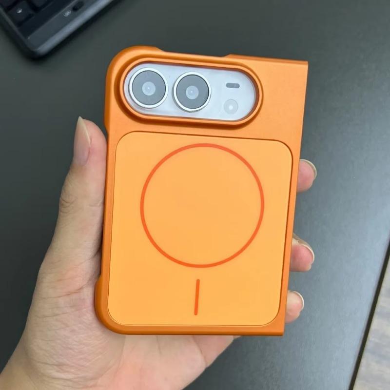 For iPhone Duo For Magsafe Case Original AG Nano Slim Matte Case For iPhone Duo Wireless Charging Ultra Thin PC Fold Cover