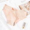 Women Ice Silk Solid Seamless Underwear Pantie Color Soft Comfortable Briefs Lingerie Women Underwear Briefs