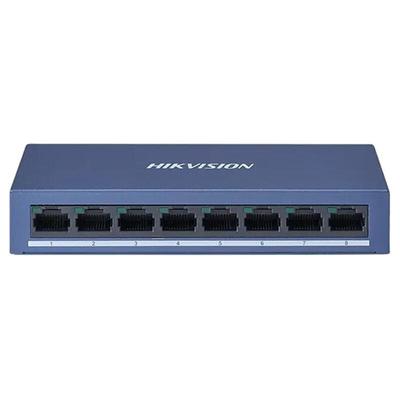 Неуправляемый Ethernet-коммутатор Hikvision DS-3E0108-E 8-портовый 100 Мбит/с