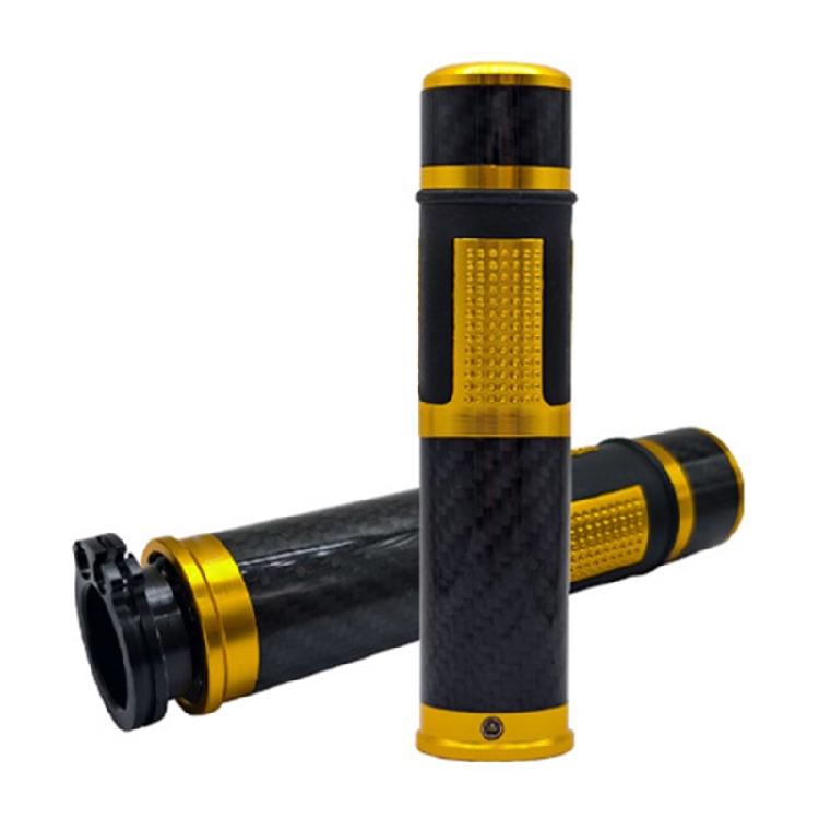 Стильные мотоциклетные ручки с дизайном из углеродного волокна, прочные, руль, обеспечивающий превосходное сцепление, быстрая установка для мотоциклов