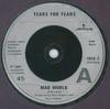 7-дюймовая пластинка TEARS FOR FEARS - Mad World IDEA3 Mercury 1982 UK Pop Б/У