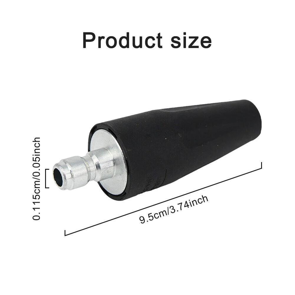 360-градусная вращающаяся насадка для автомойки высокого давления, турбонасадки, распылитель 3600 PSI, вращающийся шарнирный соединитель, струйный распылитель для быстрого соединения