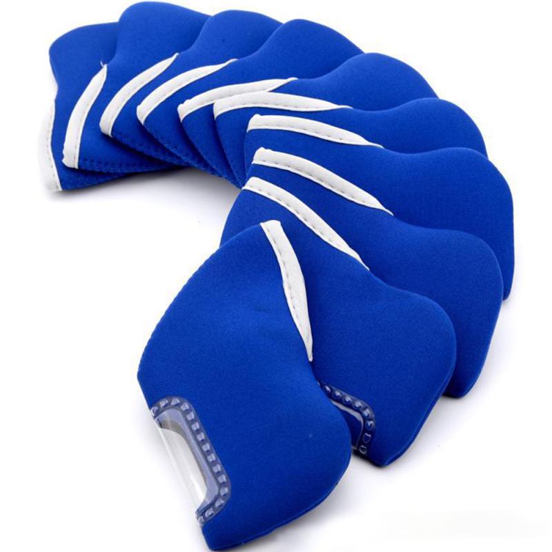 10 шт./набор Чехлы для голов гольф-айронов