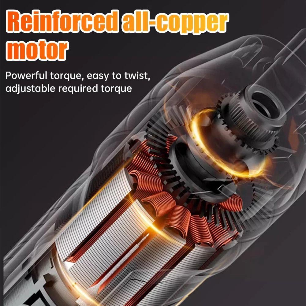 Набор из 15 беспроводных электрических отверток с 13 битами, ручная дрель, электроинструмент, обслуживание и ремонт