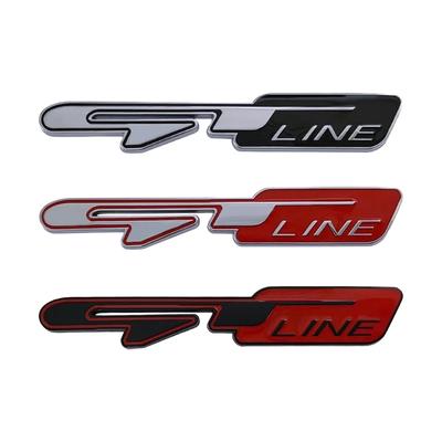 3d металлический значок GTLINE GT Line, эмблема багажника автомобиля, значок для Sportage Picanto RIO Stonic K5 Proceed GT Line, наклейки, аксессуары