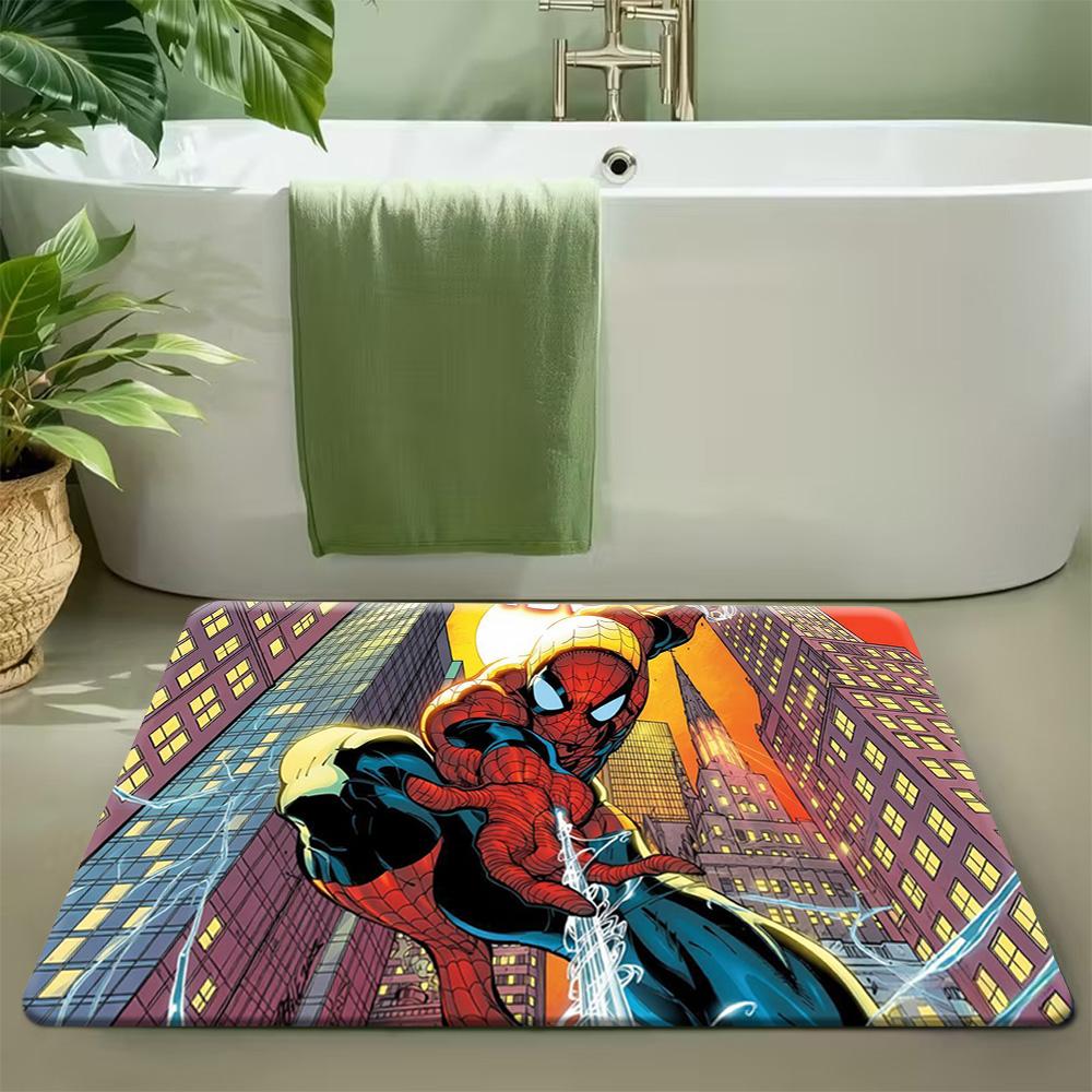 Authorized MARVEL, 1pc, Floor Mat, Designed with Themes of Superheroes And Classic Film Heroes, Available in Multiple Sizes, S