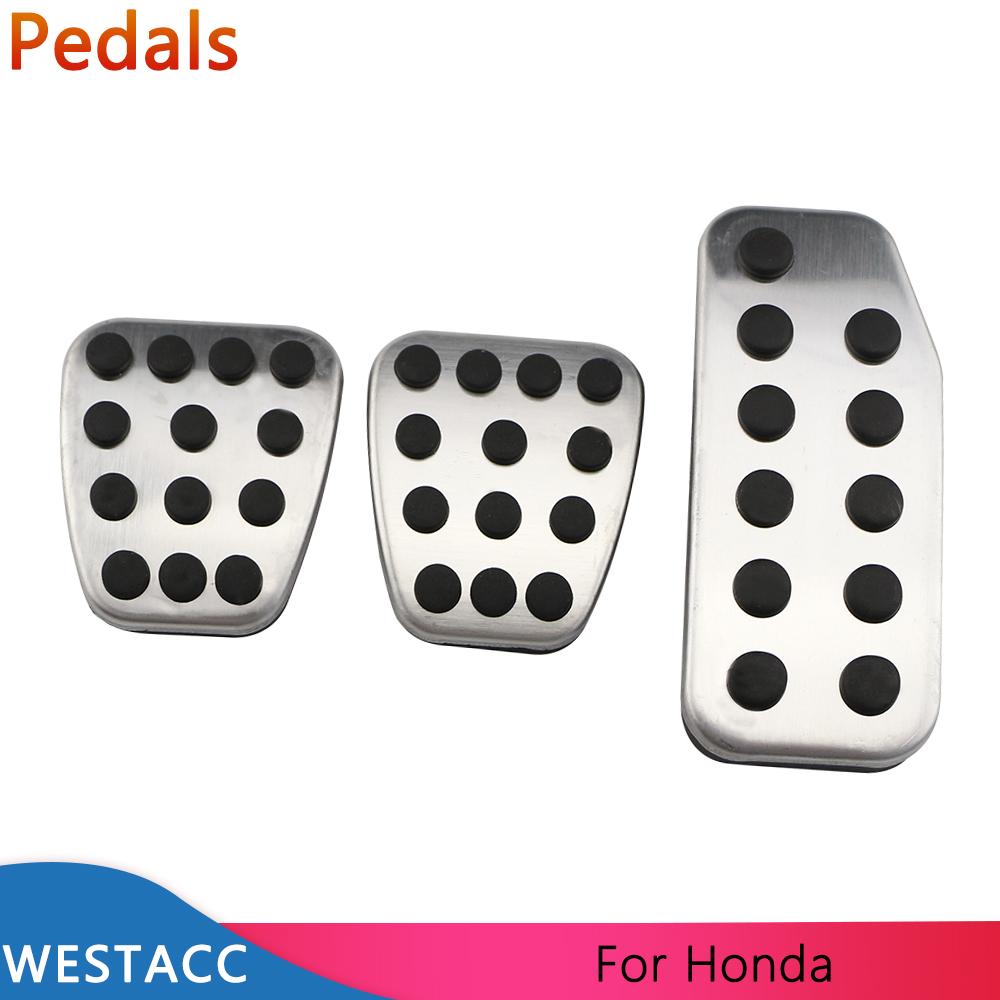 Автомобильные педали, чехол для педали тормоза-акселератора для Honda Fit Jazz 2011-City 2013- Vezel HRV 2015-