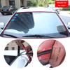 2M Automobile Rubber Soundproof Sealing Strip Car Sunroof Seal Car Windproof Glass T-shaped Seal Dust Stickers Car Styling