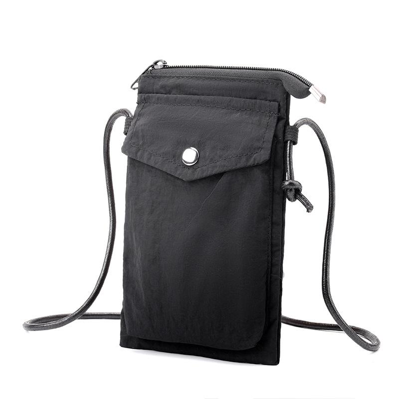 Японская литература и искусство Маленькая свежая сумка для мобильного телефона Мини-маленькая тканевая сумка Легкая повседневная вертикальная сумка через плечо для женщин