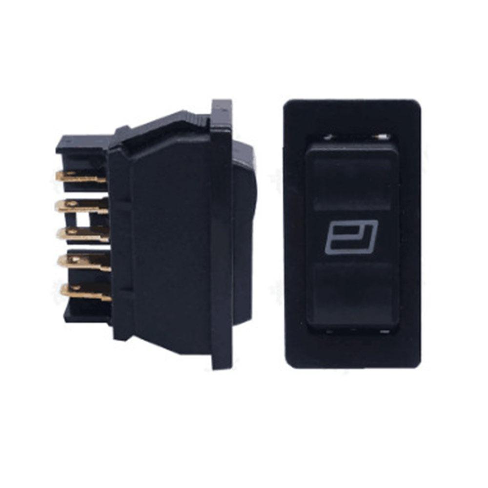 12V20A Door Glass Control 5 Pins Glass Lifter Control Button Car Door Power Switch Car Interior
