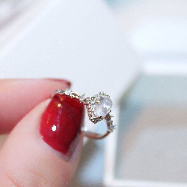 Японские легкие роскошные ювелирные изделия цветочные ретро подвижные позолоченные кольца