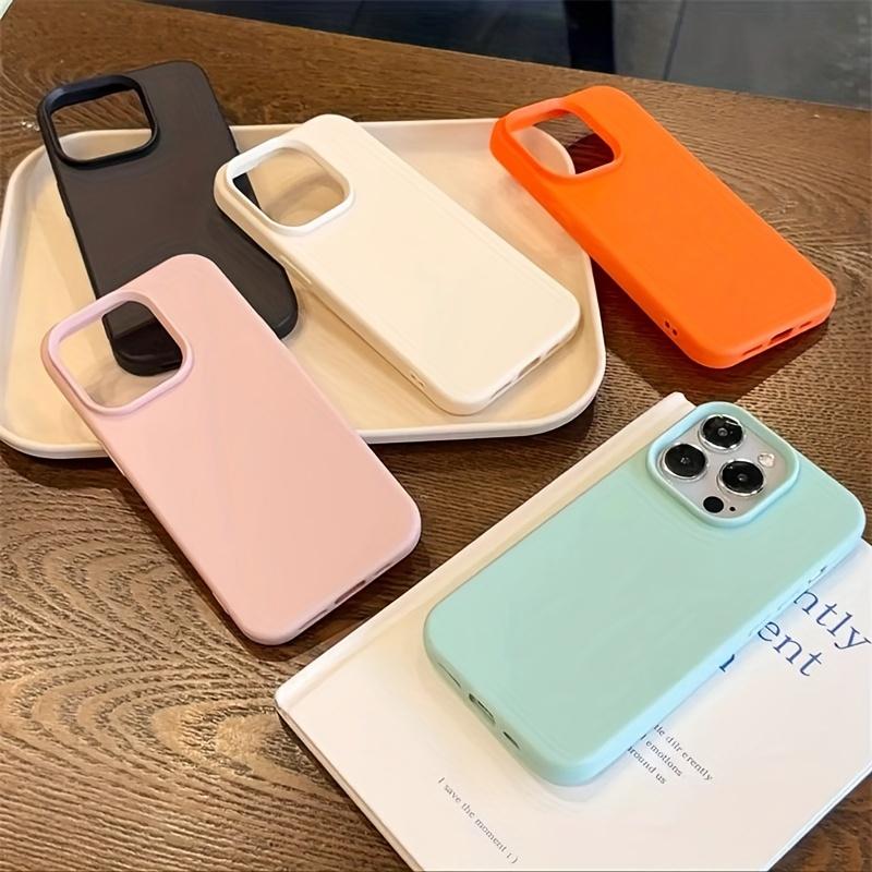 Высококачественный мягкий чехол-бампер из ТПУ, подходящий для iPhone 17 16 15 14 13 12 11 Pro/Max/Plus, противоударная задняя крышка
