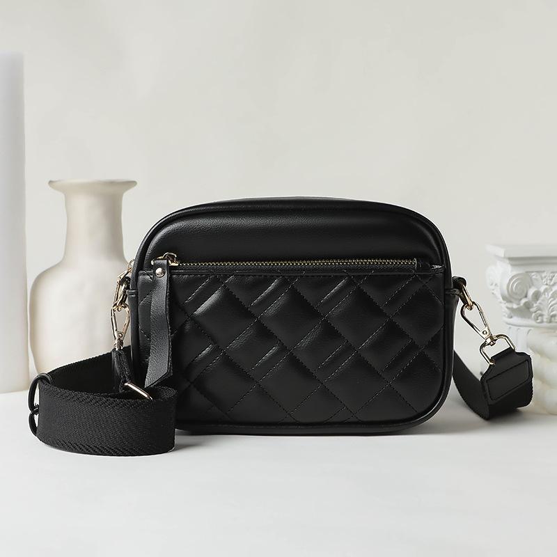 Простая модная и универсальная женская сумка через плечо большой вместимости, женская сумка через плечо с ромбовидным узором, маленькая квадратная сумка, дизайн класса люкс, минималистский