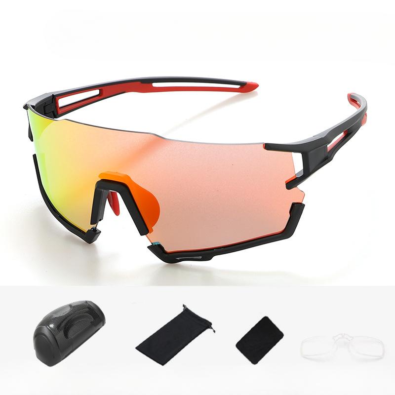 Новые велосипедные очки, уличные спортивные солнцезащитные очки в большой оправе TR90, ветрозащитные велосипедные очки для мужчин и женщин