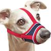 Reinforced with Breathable Mesh and Adjustable Ring Pet Mouth Cover Dog Mouth Cover Reflective Soft Nylon Mouth Cover