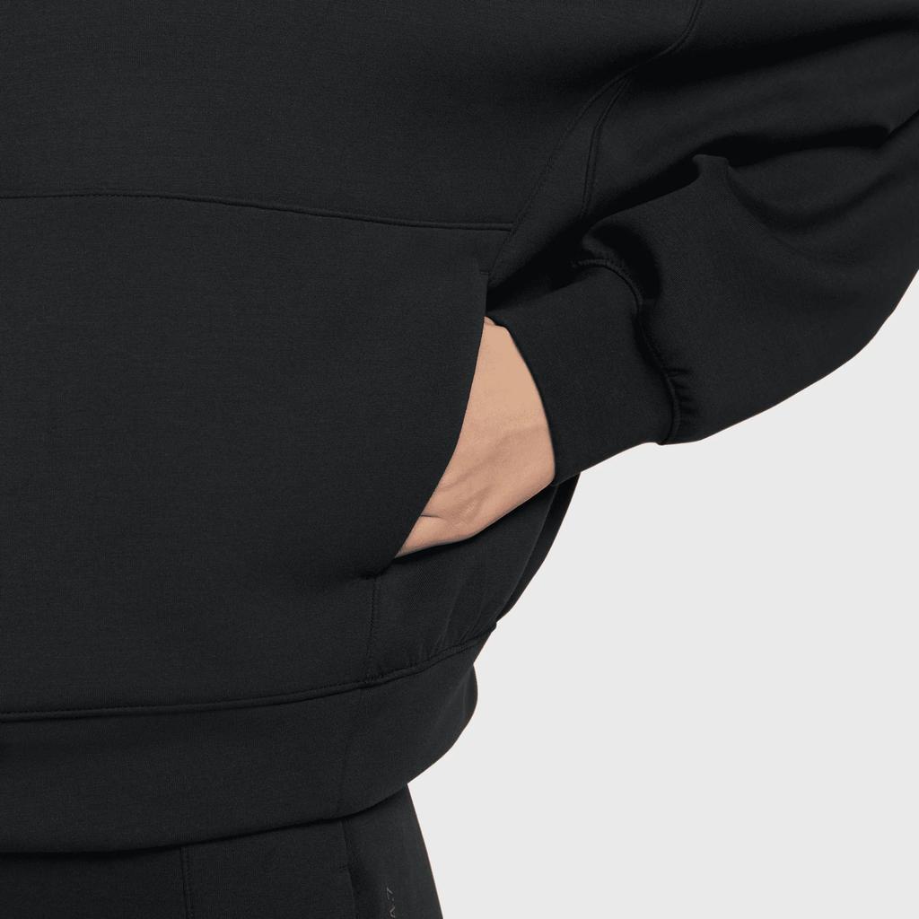 Nike 24.7 Невероятно Мягкий Быстросохнущий Удобный Худи с Длинным Рукавом Женские толстовки Черный Темно-Дымчато-Серый HQ8189010