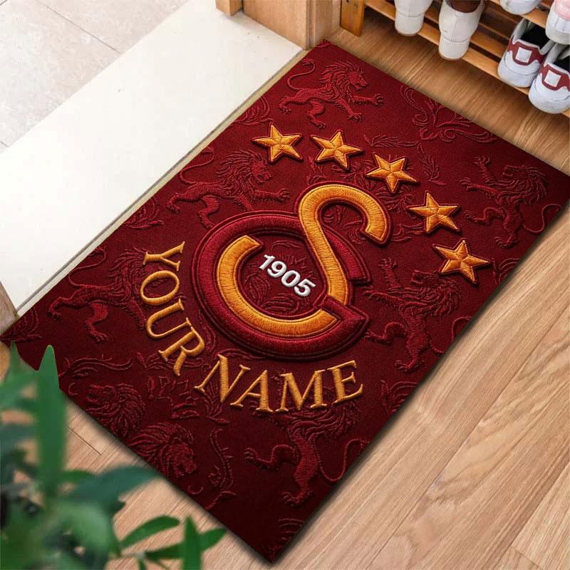 Ковер Galatasaray S с индивидуальным именем для гостиной, спальни, дома, украшение дивана, детский игровой нескользящий коврик