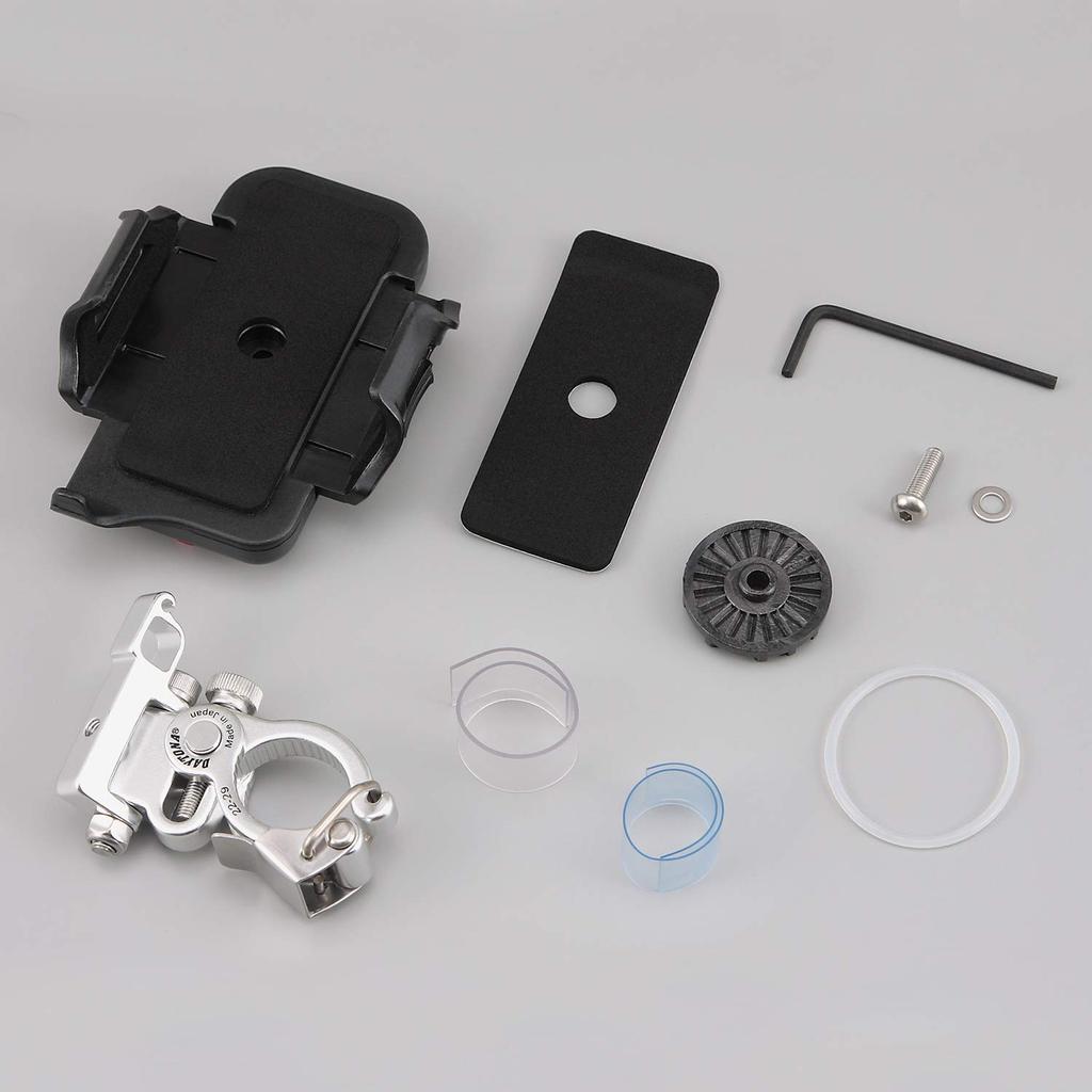 Daytona Motorcycle Smartphone Holder Quick Compatible with 79351 iPhoneXs/X/8/SE2 (2nd generation) IH-100D