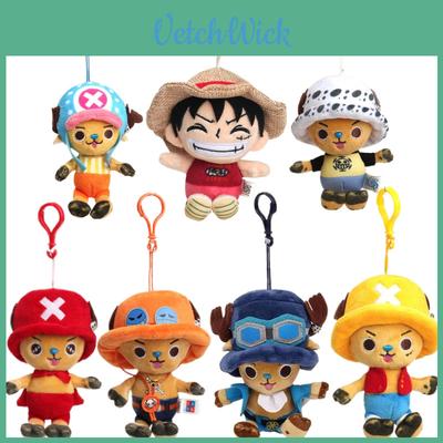 Оригинальный плюшевый кулон One Piece, милый и мягкий брелок с мультяшным персонажем