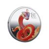 2025 год Змеи памятные монеты китайский зодиак медали 3D рельефные монеты коллекционные монеты года 1 шт