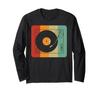 Vintage Retro Vinyl Record Player Long Sleeve T-Shirt