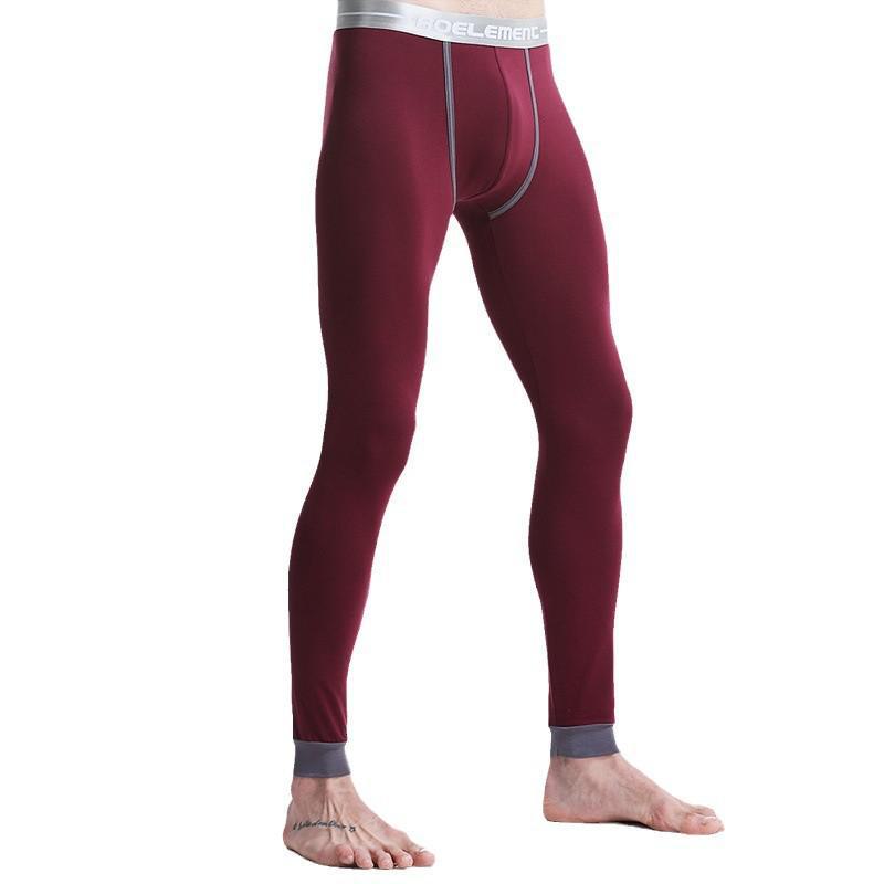 Мужские облегающие леггинсы со средней посадкой: Тонкие хлопковые брюки Nine-Point осень/зима