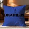 Горячая наволочка D-Ddecathloned Мягкая стирающаяся наволочка для подушки Многоцелевая для дивана, кровати, путешествий, офиса