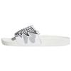 Jeremy Scott X Adilette Wings Шлепанцы Монограмма Унисекс Кроссовки Белый Облачно-Белый Основной Черный GY2505