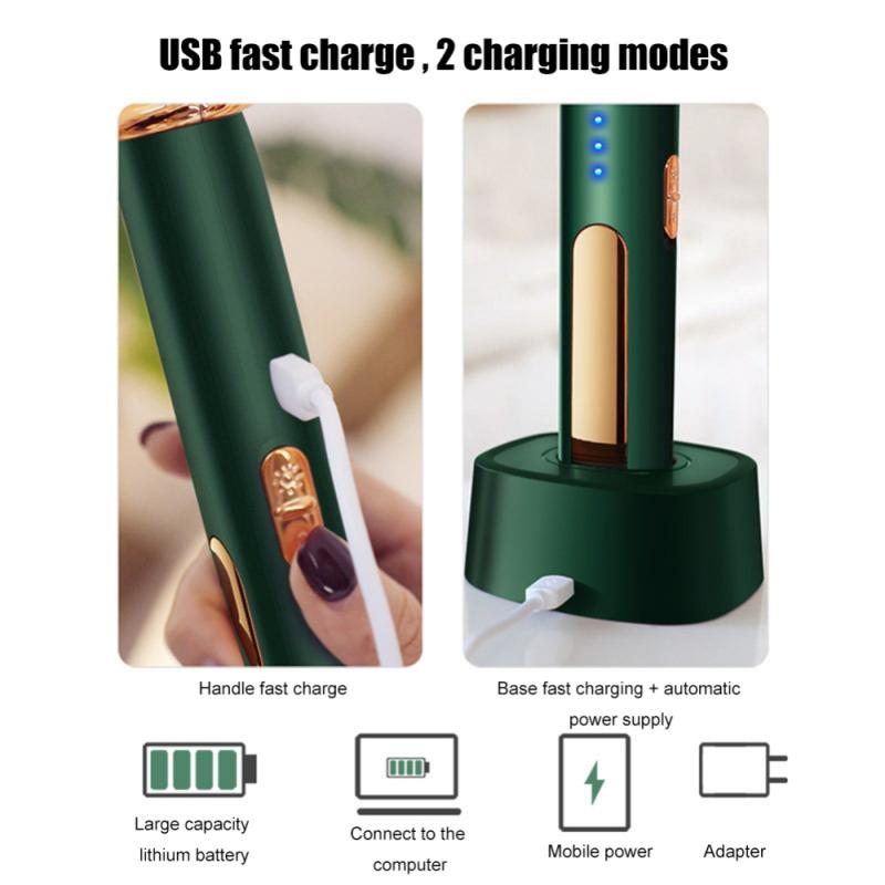 2 в 1 светодиодная бытовая электрическая мухобойка для борьбы с комарами 1200 мАч USB 3000 В бесшумная ловушка для борьбы с мухами и насекомыми-вредителями