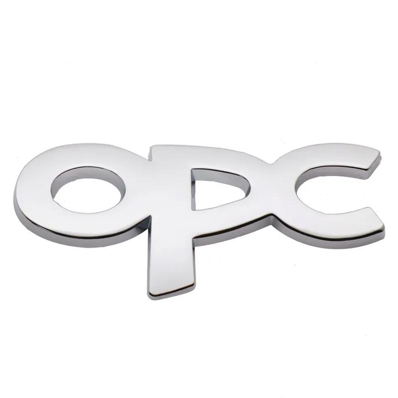 3D металлическая OPC линия, задняя часть багажника, эмблема багажника, значок, наклейка, аксессуары для Opel Insignia Corsa E Astra HJD Zafira Vectra