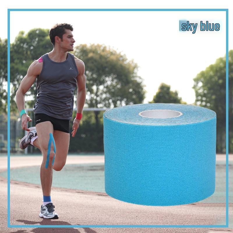 Мышечный пластырь Кинезио тейп для поддержки груди, колена и локтя – Защитное снаряжение для фитнеса и спорта