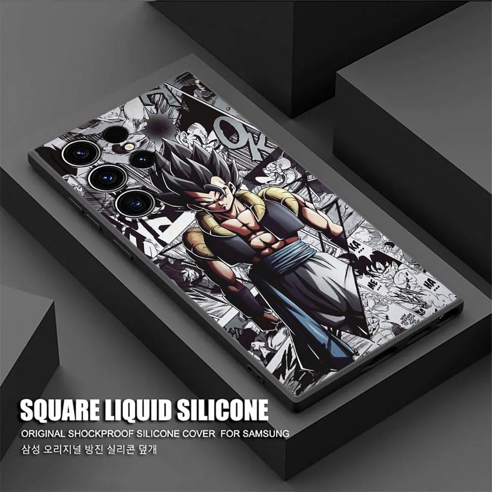 DBZ Anime Goku Gogeta Vegeta Super Saiyans Phone Case For Samsung Galaxy S25 S24 S23 S20 S21 FE S26 S22 Ultra 5G S26 Plus Cover