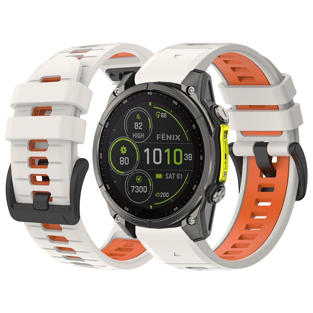Сменный ремешок Для Garmin Fenix 8 Pro 51мм 47мм E 7 7X/Epix Gen 2/D2 Mach 2 1 Fenix8 AMOLED 22мм 26мм Спортивный силиконовый ремешок