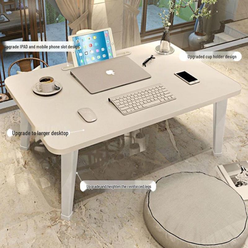 Складной прикроватный студенческий стол: Компактный, Универсальный Стол для Спальни или Общежития