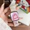 Мультяшный кот Магнитная пряжка Ремешок для Apple Watch Серии 3-9, Ultra