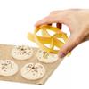 Plastic Pastry Cutter Dough Cookie Press Homemade Bread Rolls Stamp Baking Mold Bakeware Dessert Tools Cookies Mould