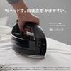 Panasonic Cordless Steam Iron NI-WL709-K Calm Black W-Head Stainless Steel Nickel Coated