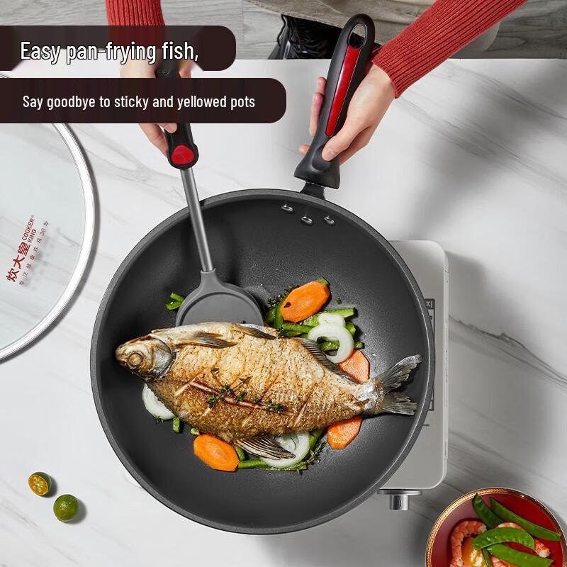 COOKER KING 32 см бездымный антипригарный вок
