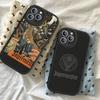 Горячий J-Jagermeisters Мягкий кожаный чехол для телефона для iPhone 13 15 Pro Max 12 Mini 11 14 16 Plus Чехлы
