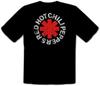 RED HOT CHILI PEPPERS - Логотип Рок-музыки Черная Детская Футболка -267-SW-Kids-