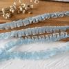 Luxury Blue Lace Trim Ruffle Flounce for DIY Dress Decoration