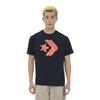 Converse T Shirts Men's Black Crew Neck Moderate 10019359-A02