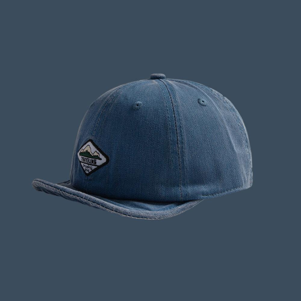 Soft Brim Short-Brimmed Hat Big Head Circumference Sunscreen Hat New Baseball Cap