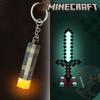 Minecraft Light Up Torch Night Lamp Usb Rechargeable Miner Ore Toy Gaming Gift