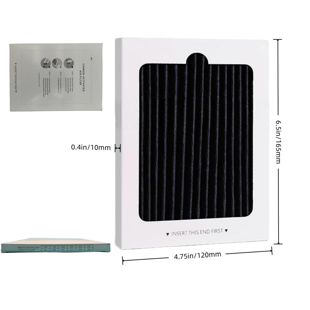 (4-Pack) Suitable for Refrigerator Air Filter EAFCBF PAUL 241754002 242047801 Filter Replacement Accessories 2
